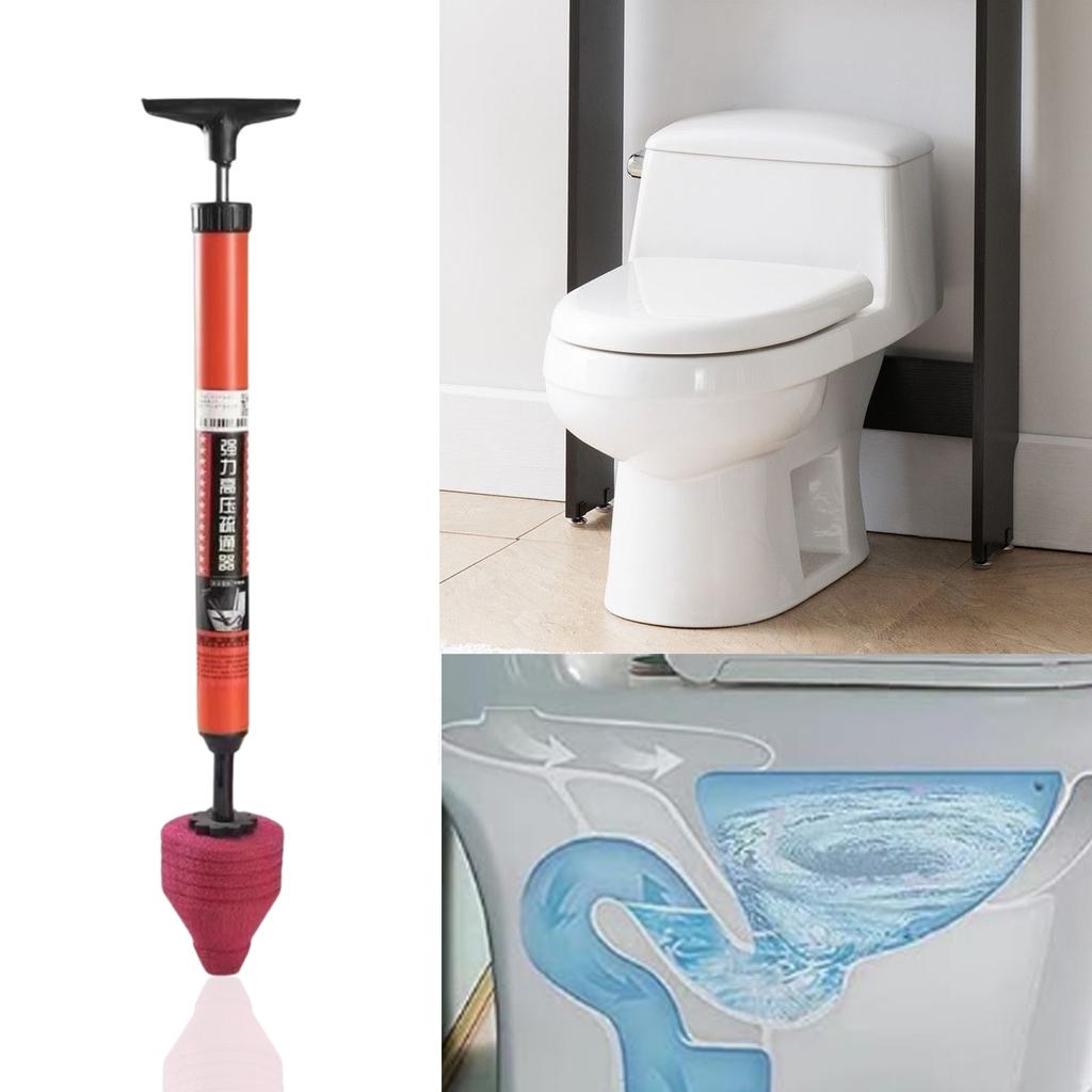 Toilettenreiniger, effizienter Toilettenkolben, Abflussverstopfungsentferner, effektives Werkzeug zum Reinigen verstopfter Abflüsse und Waschbecken