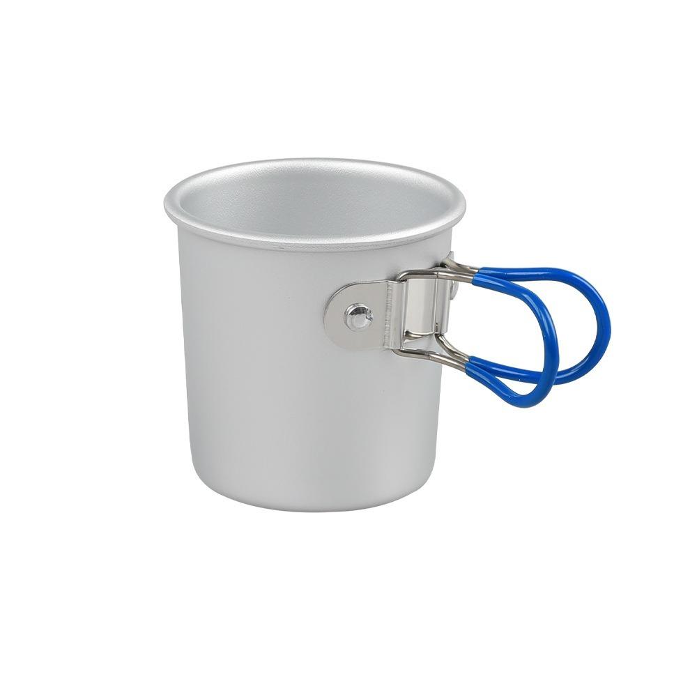 Rustproof Folding Camping Cup 150 ML Outdoor Cup Tea Cup Coffee Cup  Camping синий