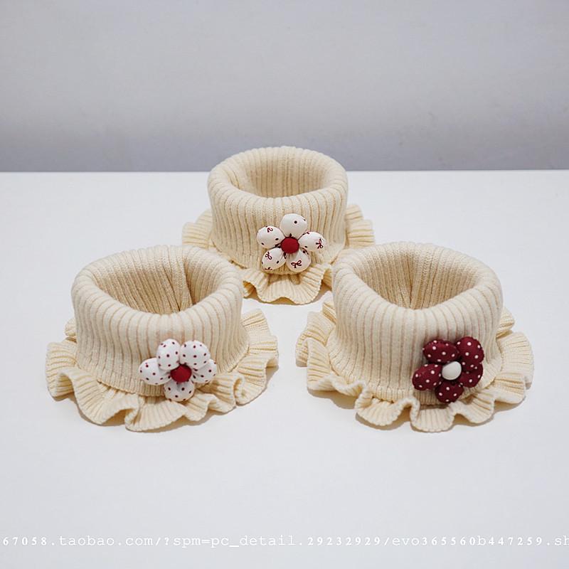 Podzimní zimní pletený dětský nákrčník: Větruvzdorná šála pro dívky a novorozence