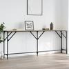 VidaXL Console Table Sonoma Oak 200x29x75 Cm Engineered Wood 837778