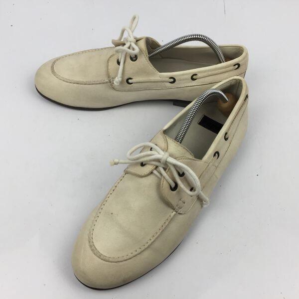 

RAPARO Italy Casual Leather Shoes Women’s 25.5 White(USED)