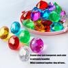 Assorted Color Educational Crystal Gem 30mm Sparkling Stone For Children Sorting Craft Activities