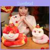 Cute Colorful And 30cm Plush Snake Toy For New Year And Zodiac Gifts Festival