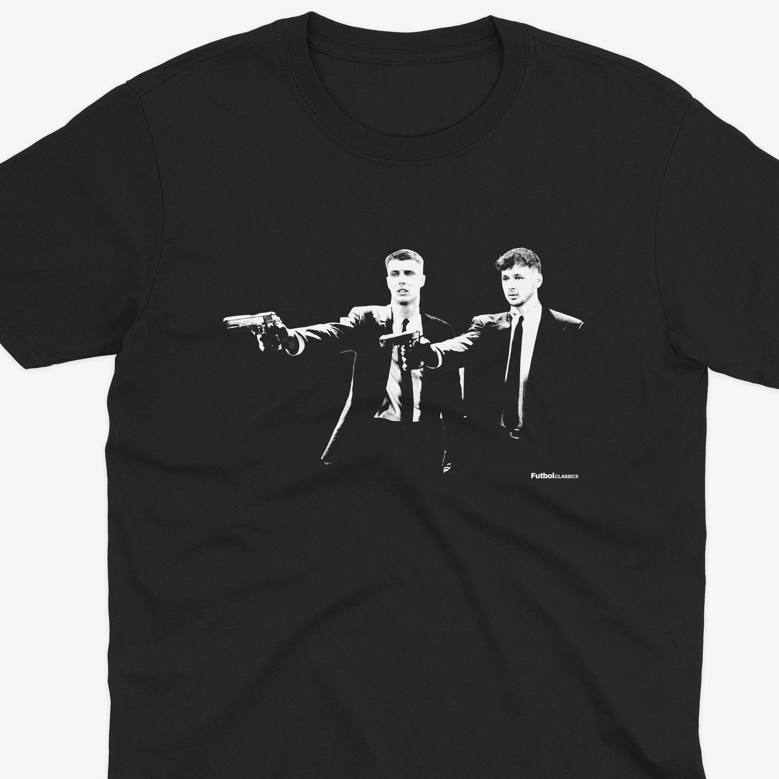 Maxime Esteve & James Trafford Pulp Fiction Style T Shirt | Burnley T Shirt | BFC | Burnley FC Gift | Burnley Fan | The Clarets | Turf Moor 3XL
