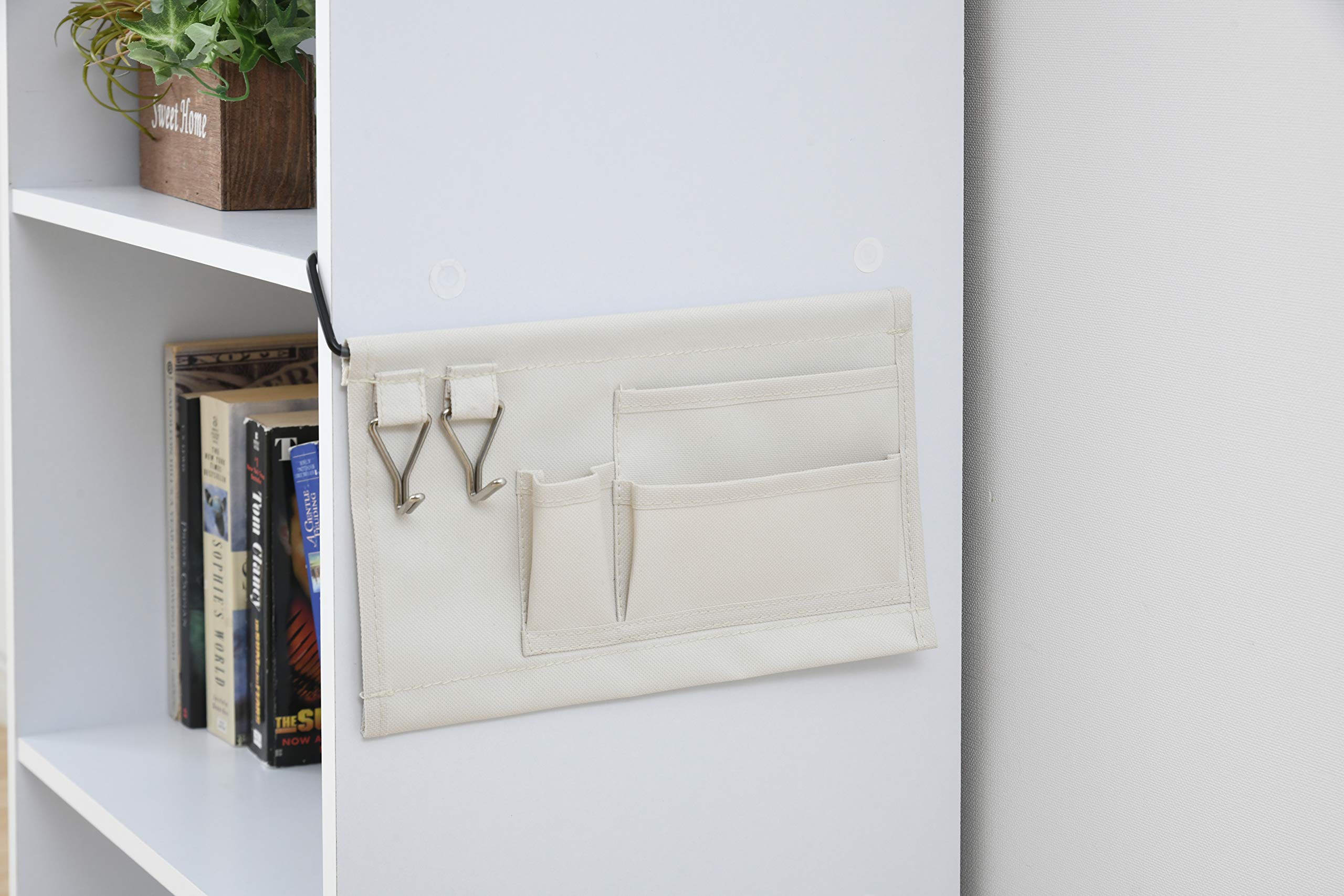 

Storage Pocket Width 25 x Depth x Height 20cm Color Hook on Complete Product 0 [Yamazen] (Side Pocket) 0.5 Box, Shelf, YTC-CBSPO(IV)