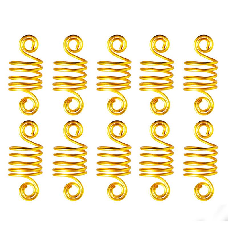 160X Metal African Hair Rings Beads Cuffs Tubes Charms Dread Hair Braids Jewelry