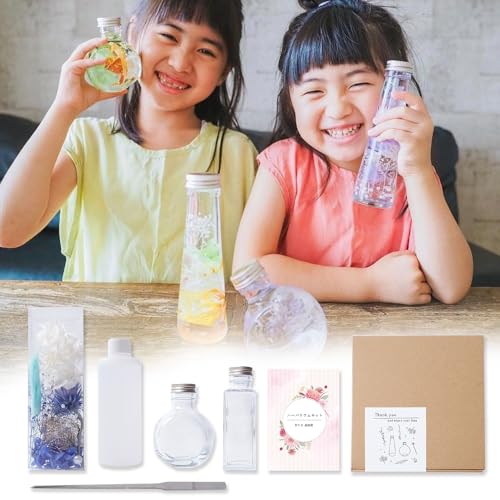 

MULCOL Herbarium DIY Kit with Flower Materials, Ideal for Independent Research and Crafts, Summer Vacation (Blue)
