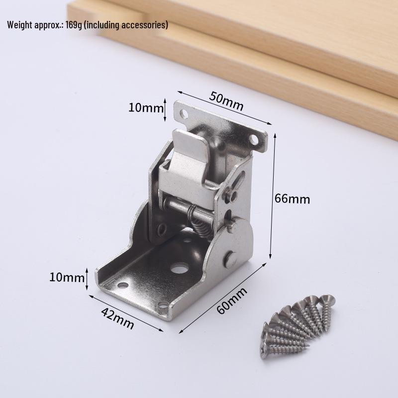 180/90/0 Degree Self-Locking Folding Hinge for Tabletop, Coffee, and Dining Tables – RV Modification Hardware