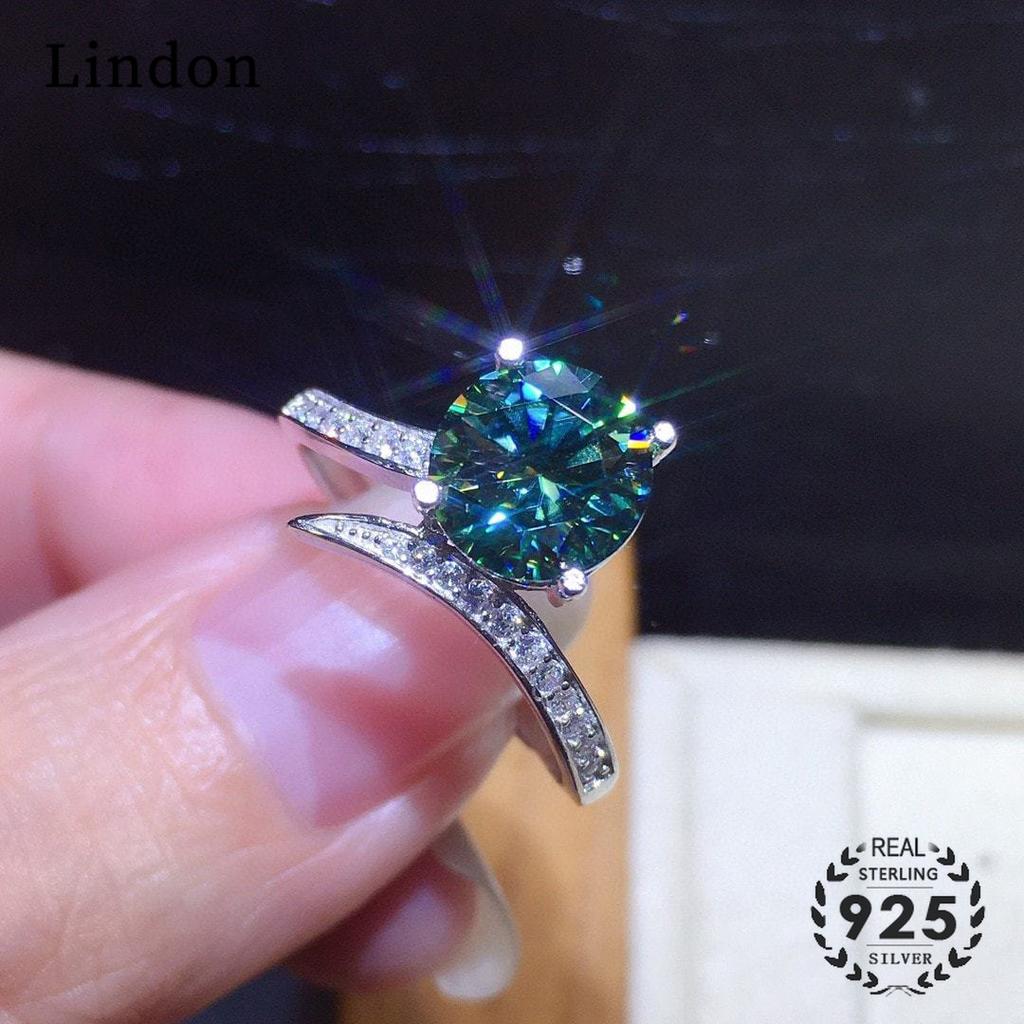 Lindon Clasic din aliaj de cupru Inel cu zircon Bijuterii pentru dama Cadou de petrecere de promisiune de nuntă