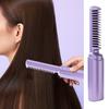 Cordless Hair Straightener Brush 3 Temperature Modes Adjustable Fast Heating Portable Travel Electric Hot Brush Curly Hair Styling Detangling Comb