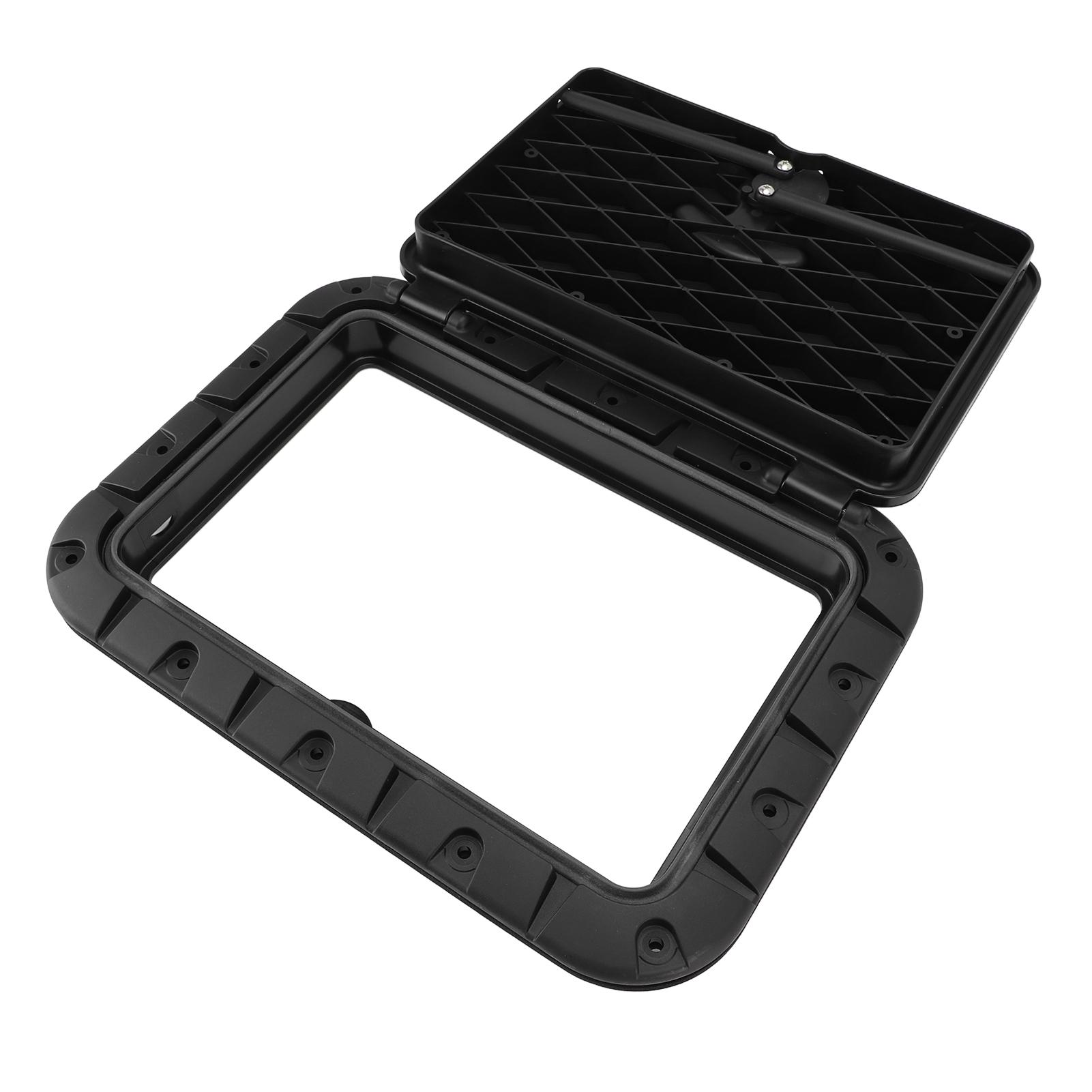 

Fishing Reel Handle Carbon Fiber Frame with Fittings Replace Parts 95mm (Black Red)