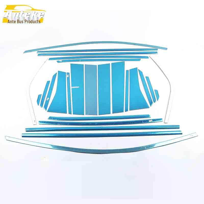Kuga Window Trim Stainless Steel Anti-Scratch Glass Bright Strip Modification Accessories