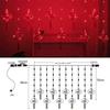 In-Stock New Year Red Lantern LED Curtain Lights for Festive Atmosphere and Spring Festival Decoration
