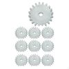 10 Pieces Transmission Gear Electric Train Accessories Single Layer for 1/87
