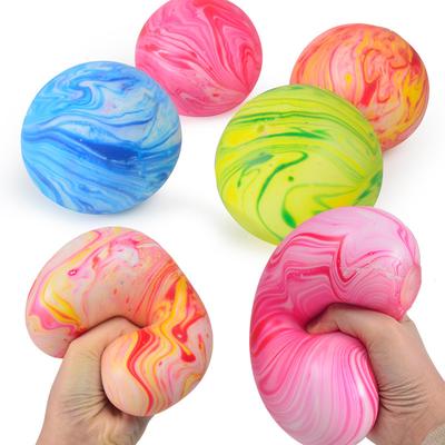 TPR Stressabbau Mehlkugel Kneten Langsam Rückprallend Handgriff Weiches Gel Fidget Spielzeug Knetbar Stress Angstabbau Ball Jungen Spielzeug Geschenk