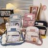 Ladies All-match Cute Small Bag Transparent Card Casual Messenger Bag