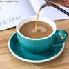 350 ml große Keramiktasse, Kaffeetasse und Untertasse, Milchteetasse, Nachmittagsteetassen, Bürokaffeetasse, Milchbecher, Teebecher