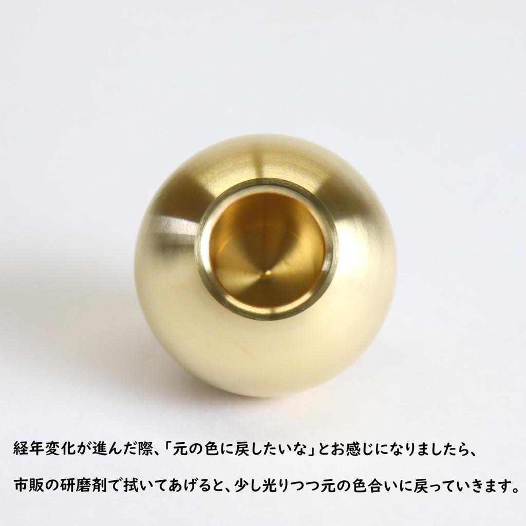 Handcrafted Pen Holds 1 Ballpoint Reception Gold Holder/Pen Stand, Pen, Desktop/Desk Storage, Area/Study, Brass, (Round)