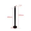 WeightLoading Post with Base Sturdy Freestanding Weight HeavyDuty Plate Holder for Fitness