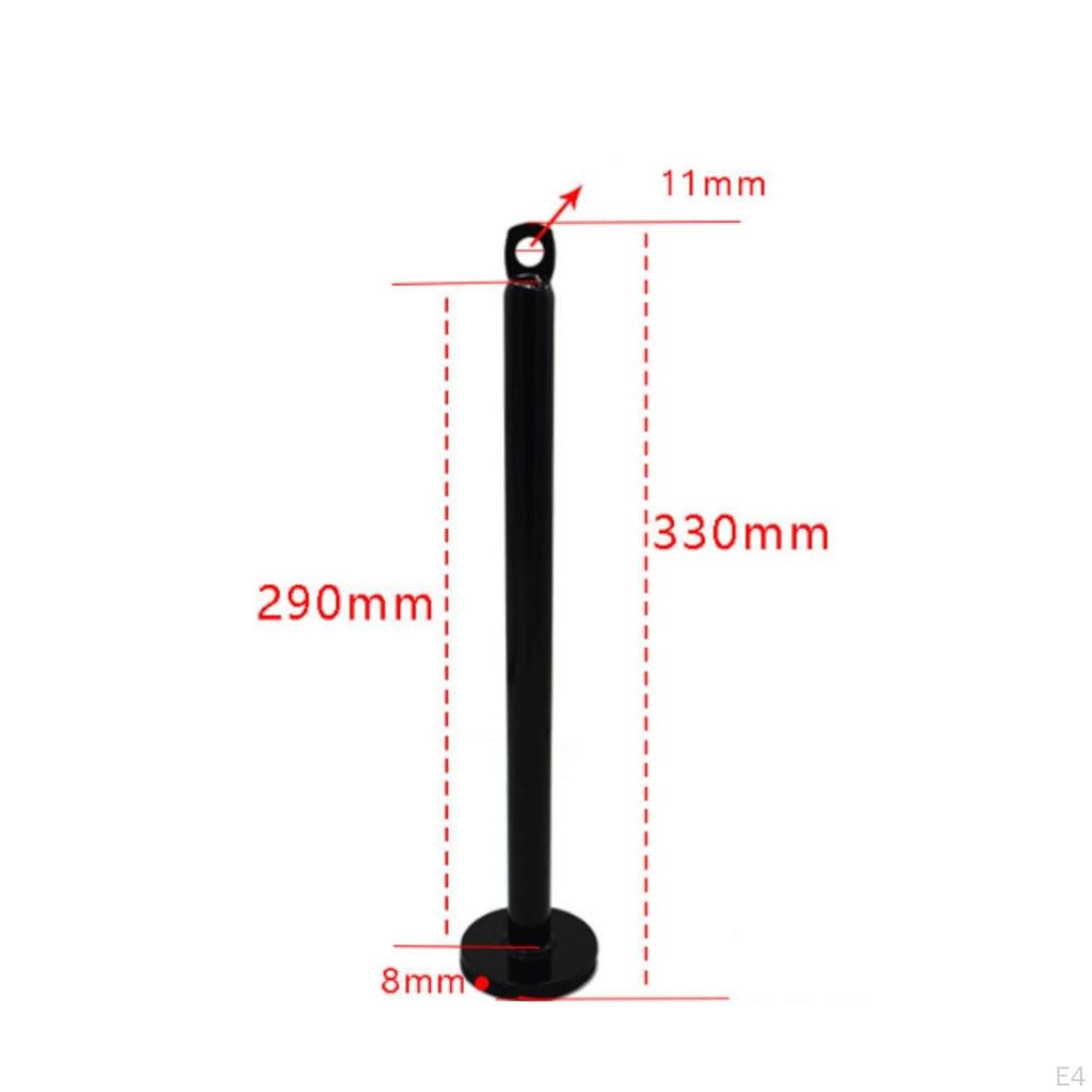 WeightLoading Post with Base Sturdy Freestanding Weight HeavyDuty Plate Holder for Fitness