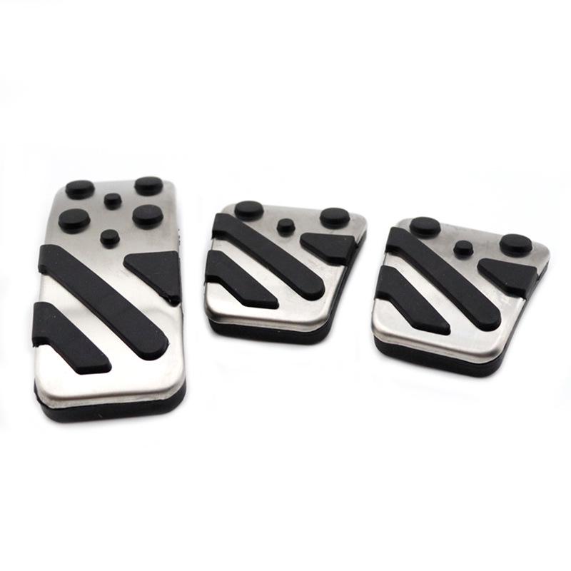 Non-Slip Decorative Car Pedals for Mitsubishi: Throttle, Brake, and Rest Area Accessories