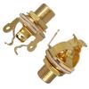 1/4 Guitar Jack Mono Input Jack Metal Electric Guitar Replacement Mono Input or Output Jack Socket 6.35mm Guitar Part