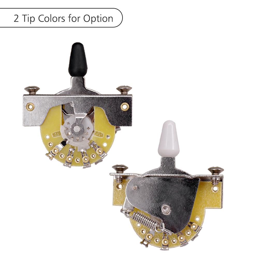 Vintage Style 3 Way Guitar Switch 3 Position Pickup Selector for TL Electric Guitars with Mounting Screws