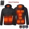 Newly Upgraded  Control 9 Heating Vest Constant Temperature Intelligent Electric Heating Coat