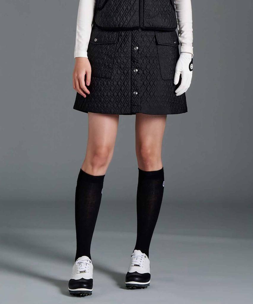 BEANPOLE GOLF Women'S Padded Quilted Culottes - Black