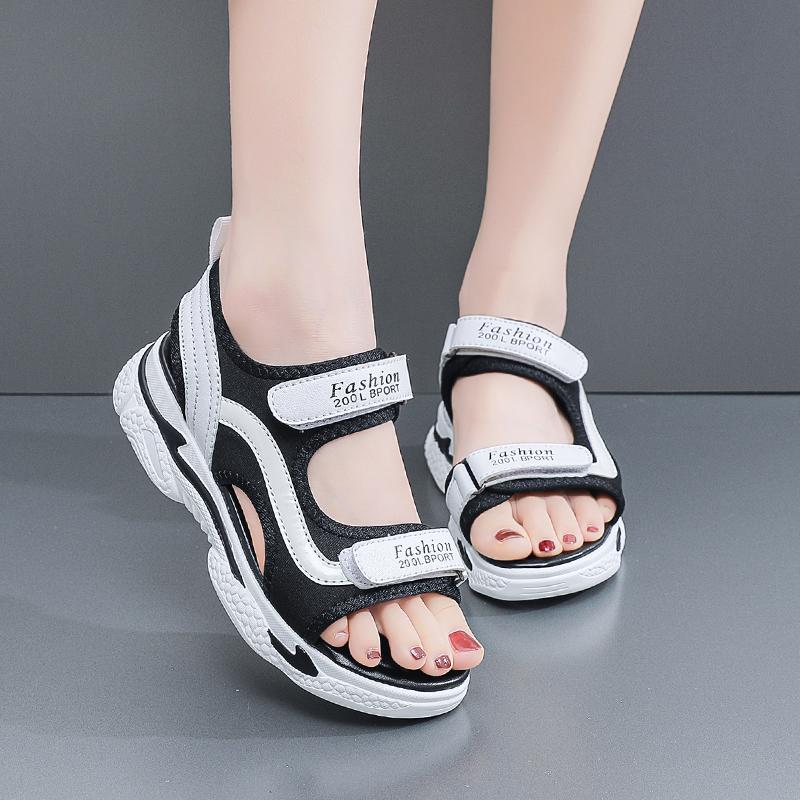 Letní dívčí lehké venkovní ležérní sandály Dámské plážové boty Pantofle pro dívky