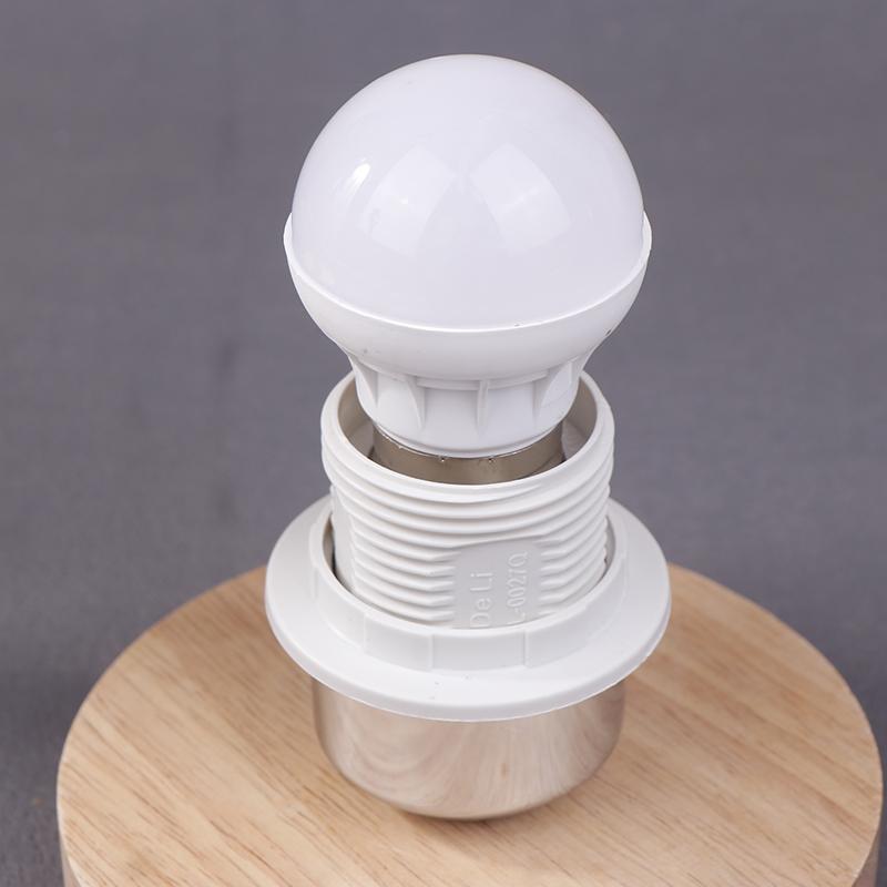 E27 Soporte Circular de Madera Maciza Taza de Lámpara con Cable Interruptor de Encendido/Apagado para Lámpara de Mesa Lámpara de Enchufe Soporte de Lámpara de Noche