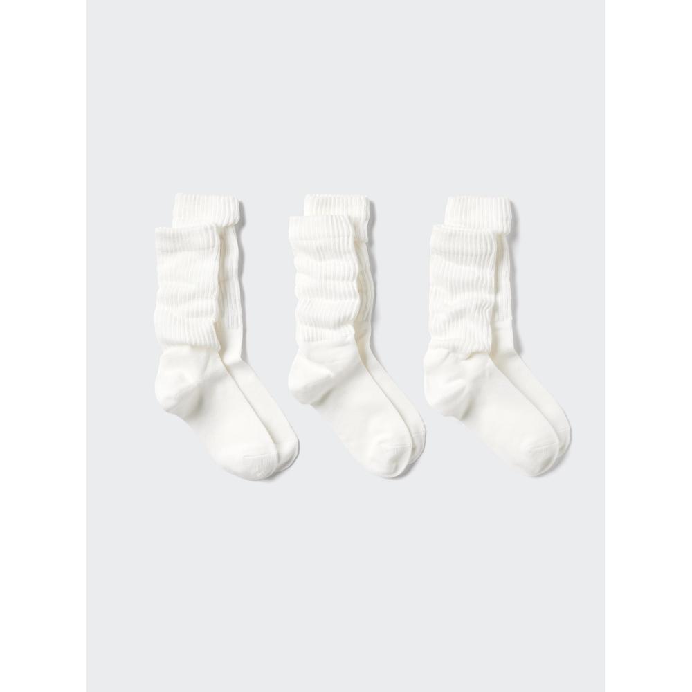 Uniqlo Japan Loose Socks 3 Pair Set