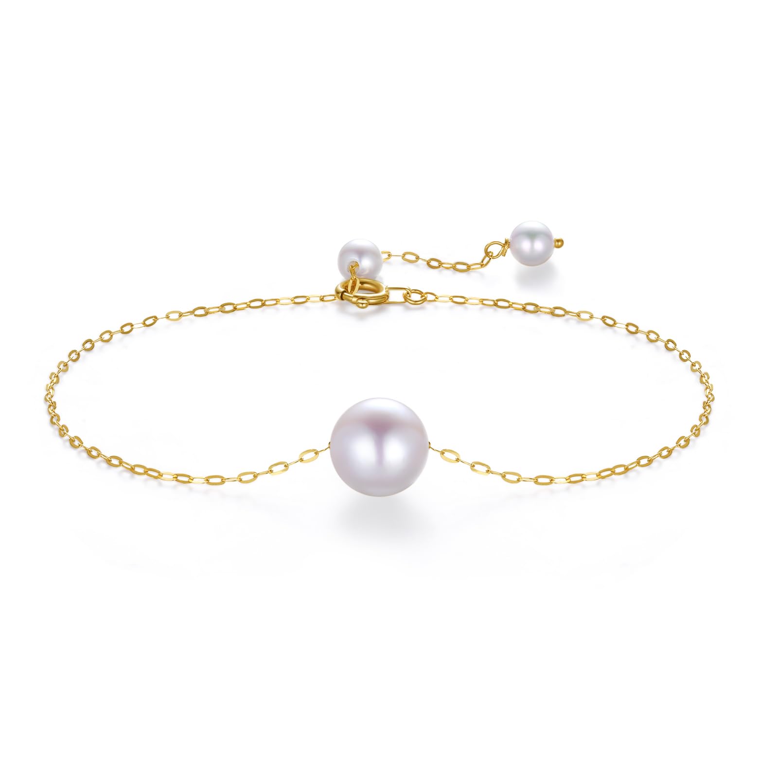 

PEARL Made in natural pearl bracelet for 10k Akoya pearl for everyday [KOKO JEWELRY] Japan, women, pearl, bracelet, use, br75-10k-1