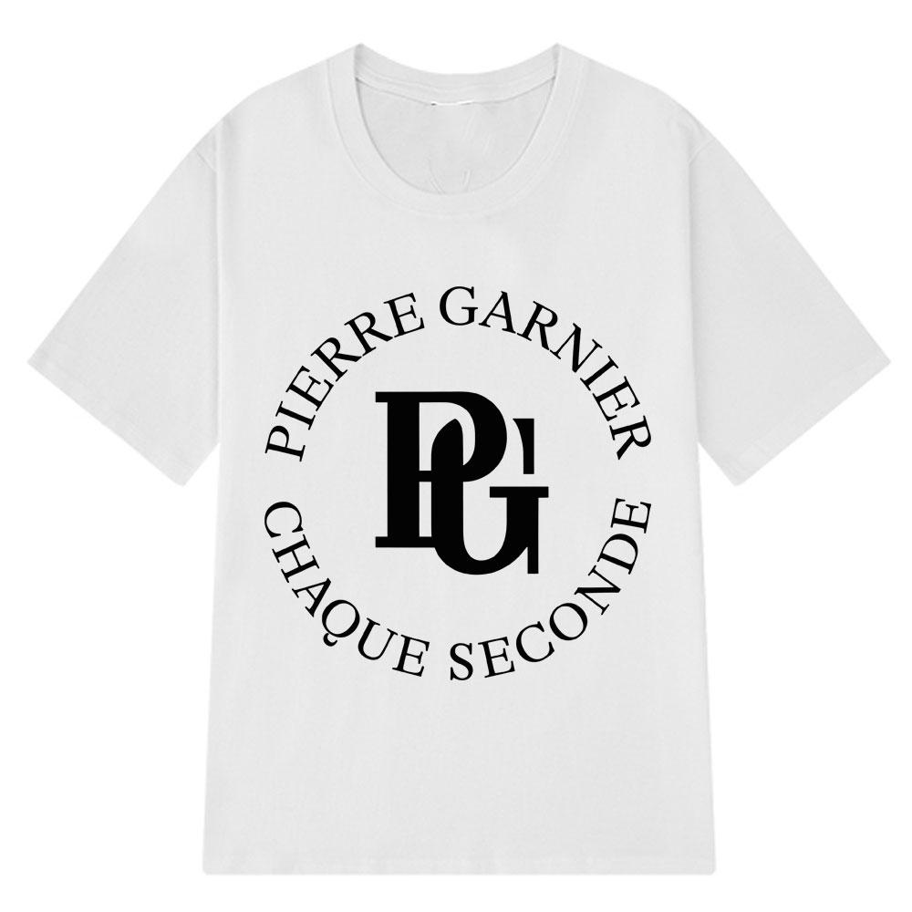 

Pierre Garnier Chaque Seconde 2026 Album Tour Tshirts Hip Hop Fashion Tshirt Unisex Women Clothing Casual TShirt Streetwear 3XL