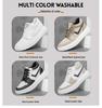 Spring Men's Height-Increasing Leather Sneakers: Non-slip, Wear-resistant, Trendy, and Versatile Casual Board Shoes