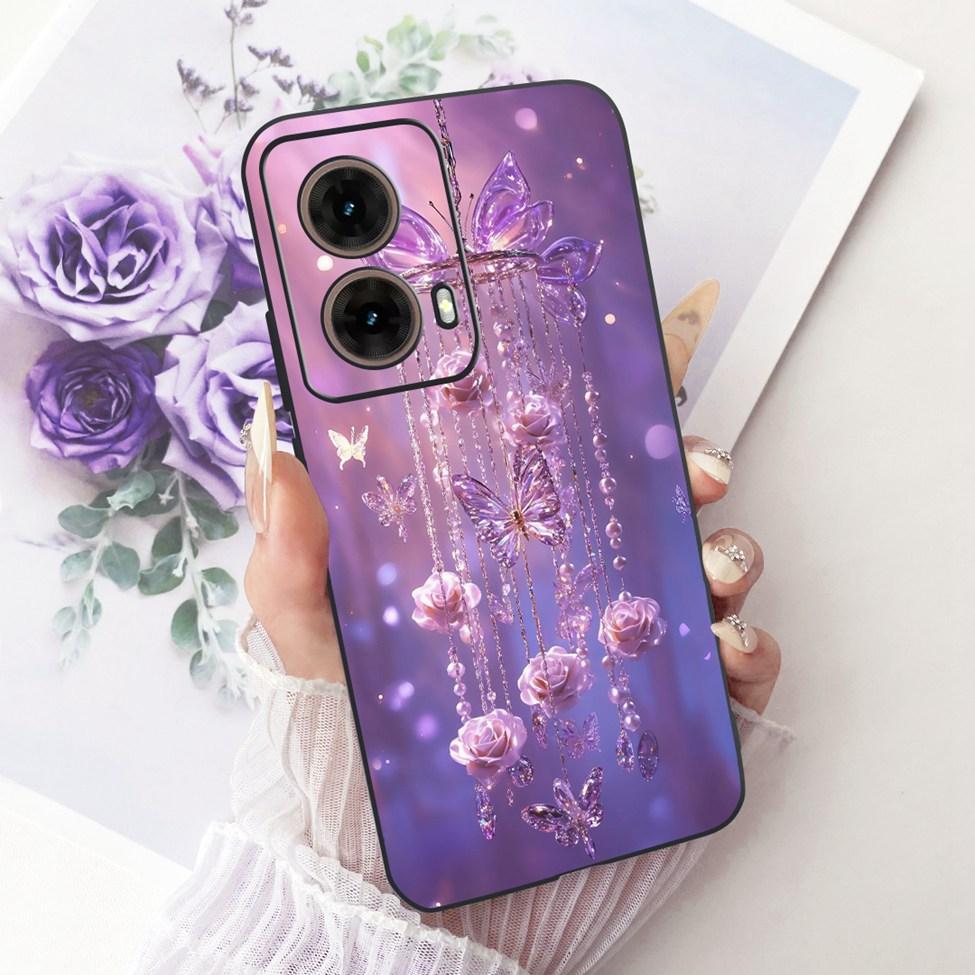 Schutzhülle für Motorola Moto G85 XT2427-3 Silikon, niedlich, modisch, lustig, cool, lackierter Bumper für Motorola G85 Moto G85 Handyhülle