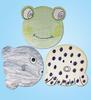 Shape Drawing X 150 [Animal Fan] (160 Mm) (30 Pieces)