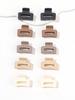 6pc Retro Black Hairpin Hair Claws Clips for Girls Women Kids Childs Ladies Crab Korean Wedding Party Gift Hair Accessories