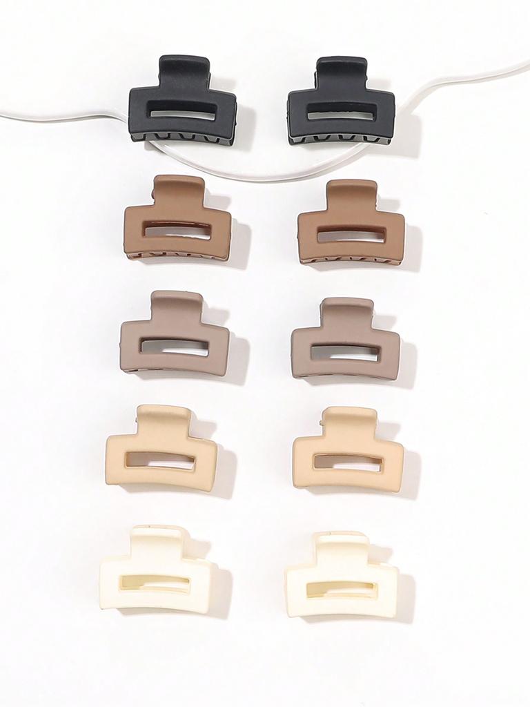 6pc Retro black Hairpin Hair Claws Clips for Girls Women Kids Childs Ladies Crab Korean Wedding Party Gift Hair Accessories