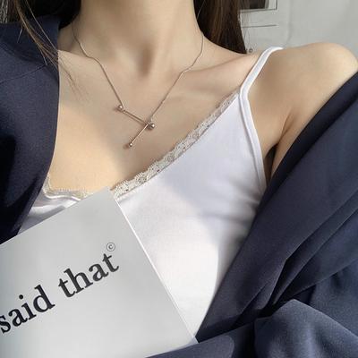 New Style Trendy Necklace for Women with A Niche Design, Simple and High-end Temperament, Collarbone Chain