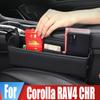 For Toyota Corolla RAV4 CHR Auris Prado LC 120 150 FJ Cruiser Car Seat Crevice Storage Box Pocket Organizer Interior Accessories