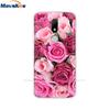 Soft TPU Case For Motorola Moto M Case XT1662 5.5inch Cute Cartoon Silicone Back Cover For Moto M Case XT1663 Phone Cases flower