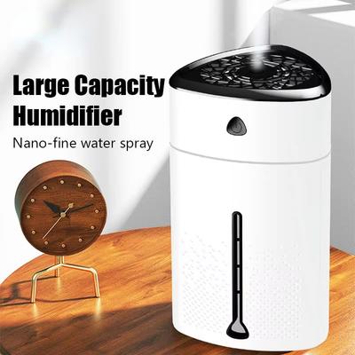 Desktop Humidifier 1000ML Large Capacity Nano Water Mist USB Colorful Night Light Portable Car House Humidifying Machines Smell
