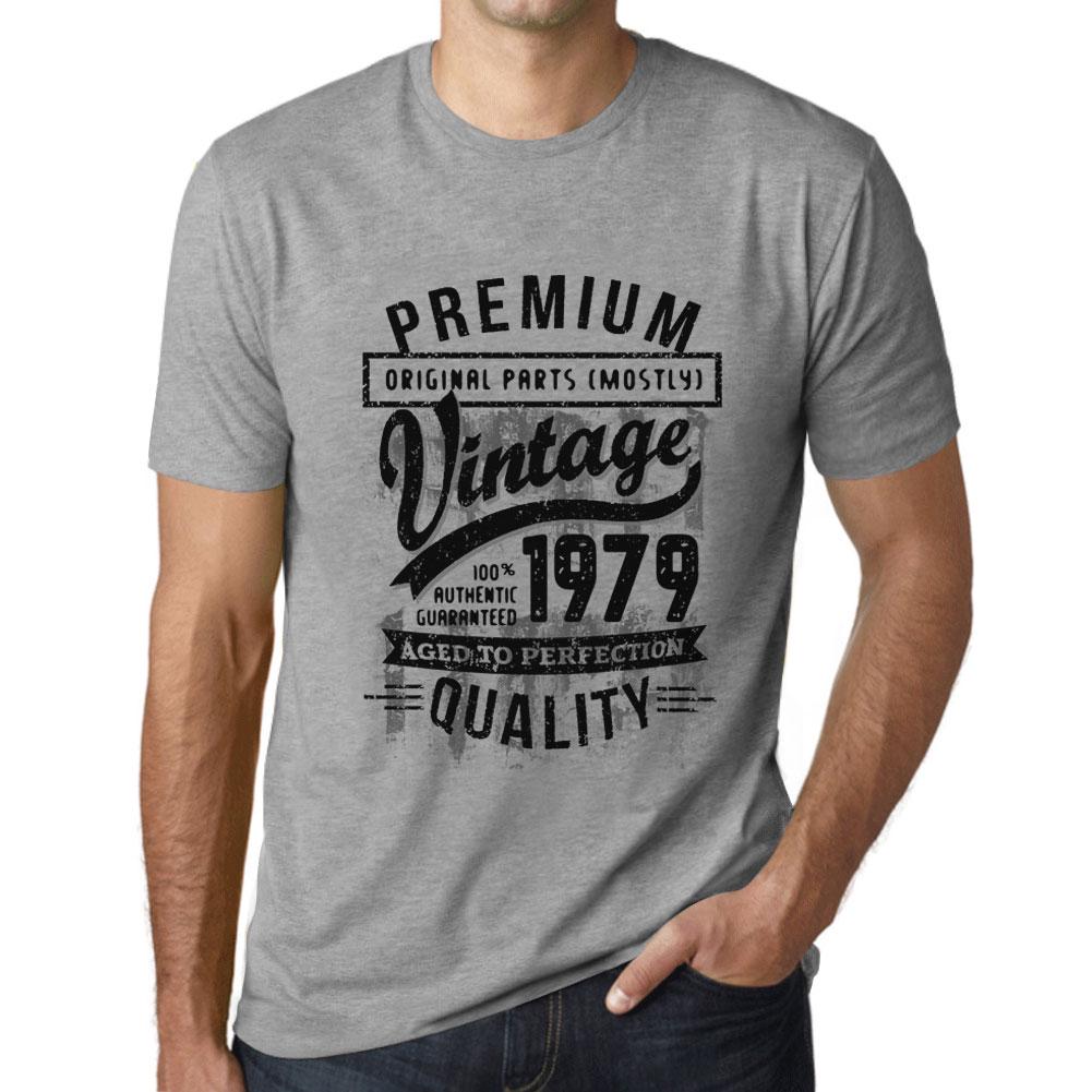 Ultrabasic Homme Graphique 1979 Aged To Perfection T-Shirt - Cadeau Danniversaire Pour 40 Ans