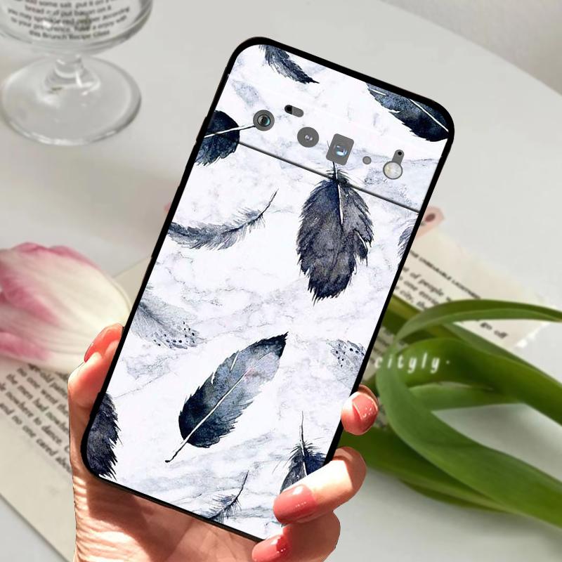 Für Google Pixel 6 Pro 5G Hülle GF5KQ Weiches Silikon TPU Handyhülle Für GOOGLE PIXEL6 PRO Hülle Stoßfest Bumper Niedliches Tier