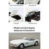 1/24 BMW 507 Legierungsauto-Modell Simulation Sound und Licht Metall-Druckgusskarosserie Sammlerstücke Kinderspielzeug Geschenke Feiertagsdekorationen