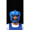 Verdickter Vollschutz Boxen Kopfschutz PU-Leder Stoßfester Helm Muay Thai Sanda Taekwondo Sparring Schutzausrüstung