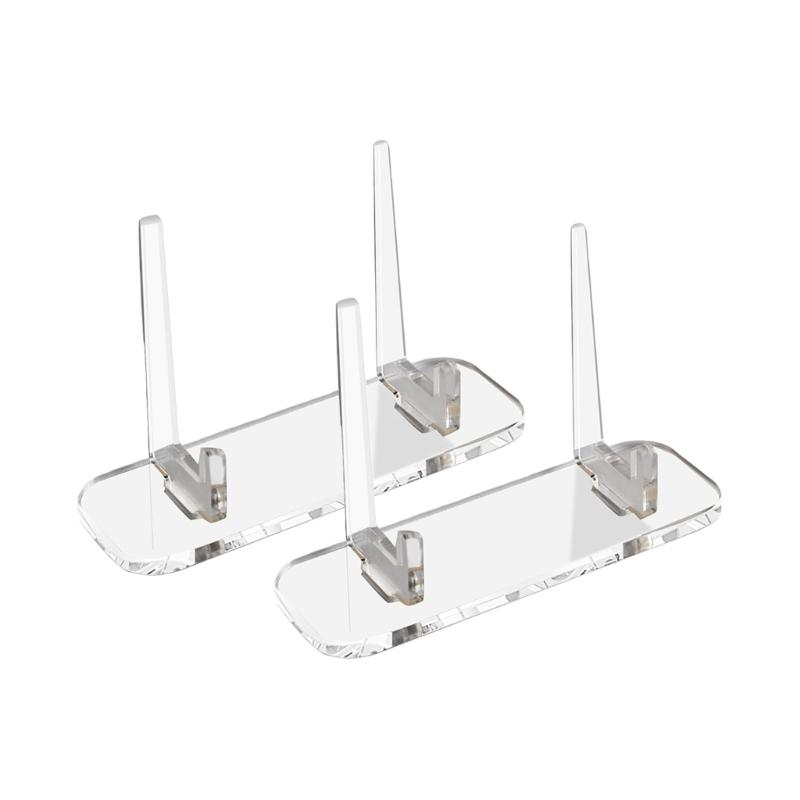 Acrylic Display Stand,Plate Stand for Display Easels Stand Display Holders for Card,Frame,Picture,Magazine,Book Phone 1