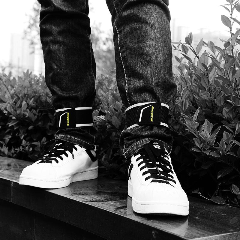 Bike Legging Strap Reflective Cycling 