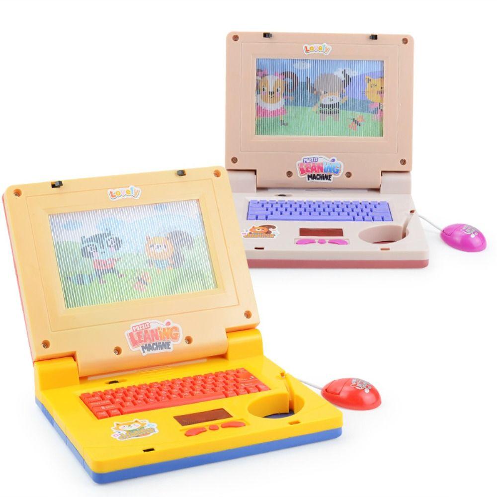 

High Simulation Kids Learning Laptop with Music Toddler Learning Computer Interactive Learning no.2